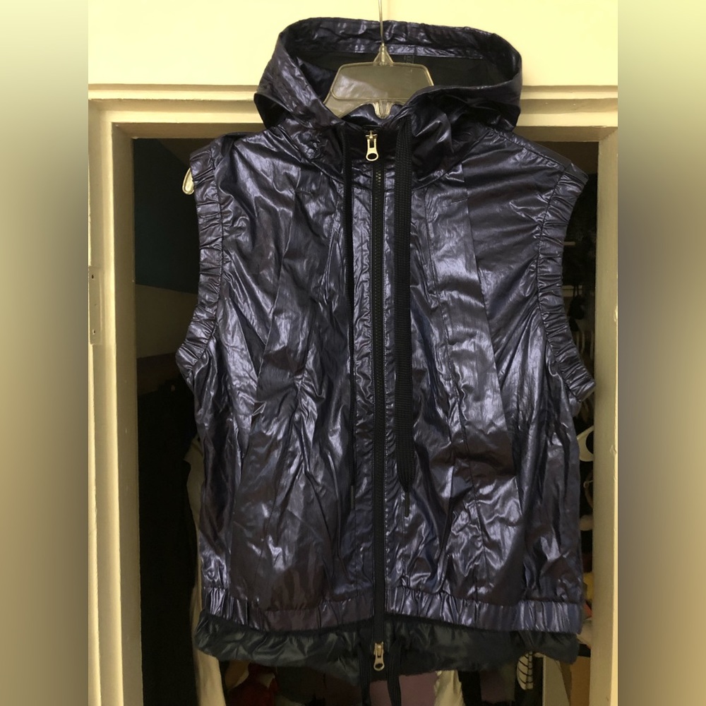 Adidas x Stella McCartney metallic vest